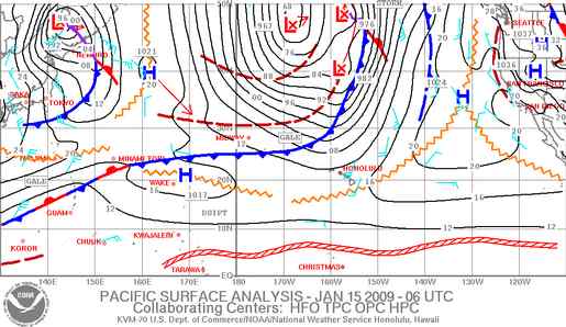 Pacific Surface Analysis