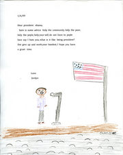 Westlake first graders' letters to President-elect Obama
