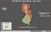 West Nile Virus 2000 dynamic map link