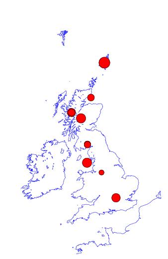 Recent earthquakes in the UK
