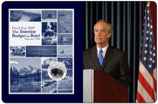 “Many of our initiatives look to the future of this Nation, Kempthorne said at a budget press conference on Monday, “securing for our children and grandchildren healthy lands and waters, opportunities to connect with Nature and the foundations of continued economic prosperity.”