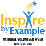 National Volunteer Week 2007 logo