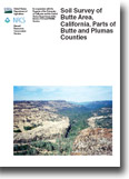 cover of Soil Survey of Butte Area, California.  Parts of Butte and Plumas Counties (NRCS photo)