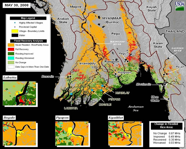 Burma Flood Assessment May 30, 2008