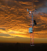 Weather Station at Sunrise