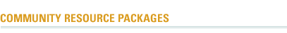 Packages of Resources by Topic