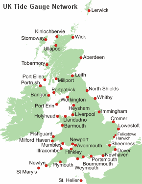 UK & Ireland map