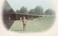 Perspective drawing, Vietnam Veterans Memorial