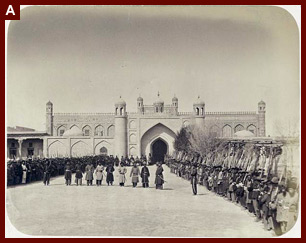 Kokand Khanate—Gate of the Kokand Palace to the city of Kokand. 1872.