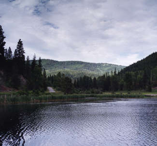 A scenic shot near Libby, Montana