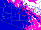 Precipitation phase product using RUC-2 model 0C heights