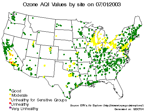 Generate an animated series of daily concentration maps for a specific time period