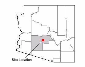 Map of Glendale, AZ