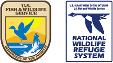 Logos for U.S. Fish & Wildlife Service and National Wildlife Refuge System