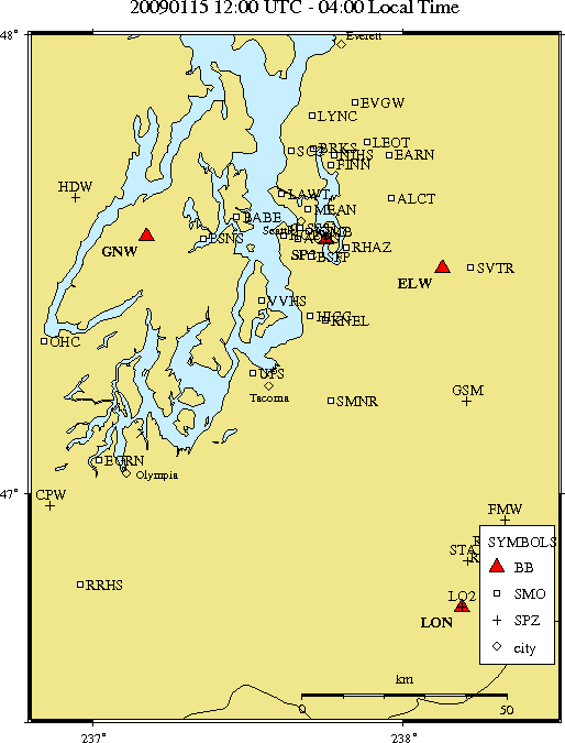 Puget Sound stations