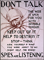 Don't Talk - The Web Is Spun for You with Invisible Threads