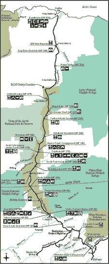 Dalton Highway map, click for larger version