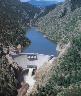 Morrow Point Dam