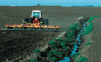 Tractor and stream