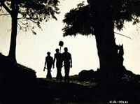 CCC young men returning from work. Marshall, West Virginia -- National Archives College Park 114P-10231 (click to enlarge)