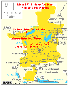 Map, Mount St. Helens National Volcanic Monument, click to enlarge