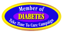 Member, Diabetes Take Time To Care button