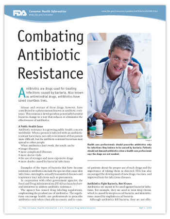 Cover page of PDF version of this article, including photo of a smiling physician at desk looking out at reader as if in a patient consultation.