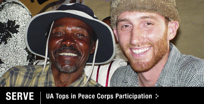 UA Tops in Peace corps Participation