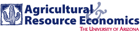logo of Agricultural and Resource Economics at The University of Arizona