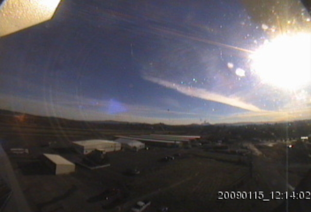 Current view to the southwest of the Astoria airport