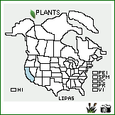 Distribution of Lilium pardalinum Kellogg ssp. shastense (Eastw.) M.W. Skinner. . Image Available. 