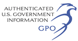 Image: GPO Seal of Authenticated US Government Information