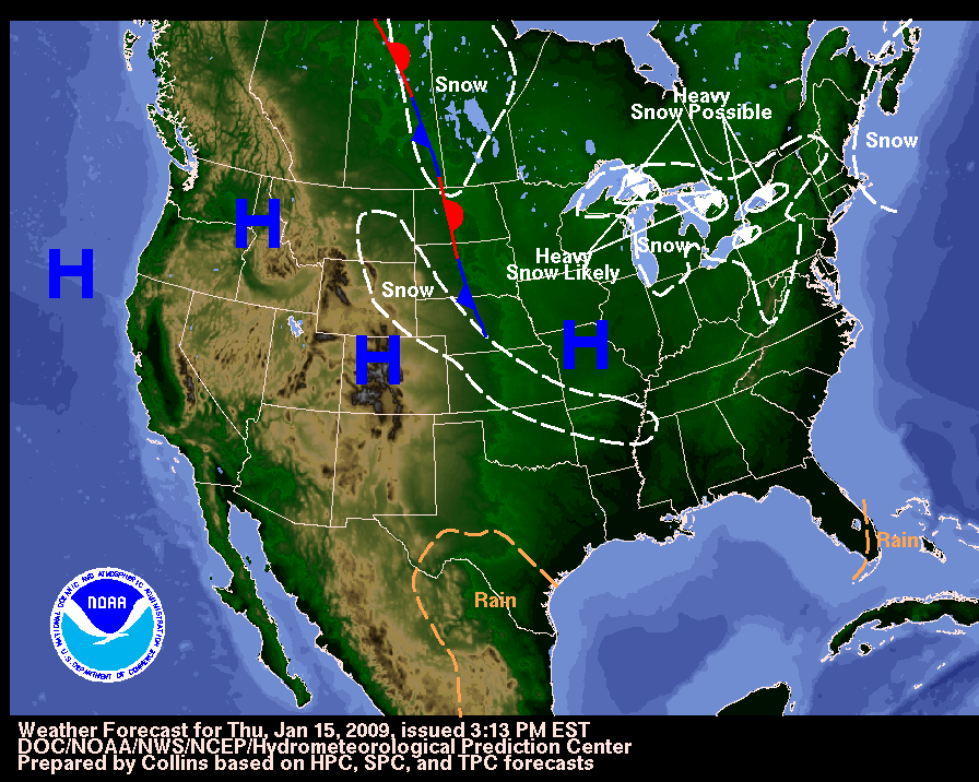 Map of Current Weather