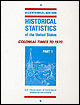 Historical Statistics of the United States: Colonial Times to 1970, Pt. 1-2.