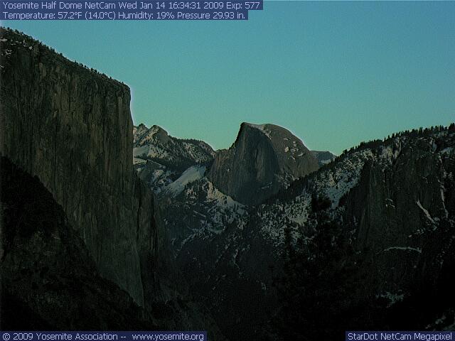Click for a larger view of Yosemite National Park