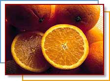 Photo of skiced oranges
