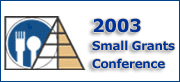2003 FANRP Small Grants Conference