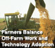 Farmers Balance Off-Farm Work and Technology Adoption