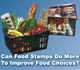 Can Food Stamps Do More To Improve Food Choices?