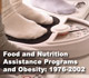 Food and Nutrition Assistance Programs and Obesity: 1976-2002
