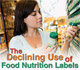 Decline in Consumer Use of Food Nutrition Labels, 1995-2006