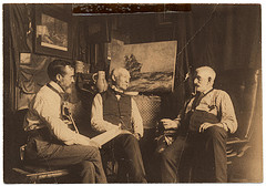 Robert Hopkin and others in studio di Smithsonian Institution