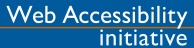 Web Accessibility Initiative (WAI) logo