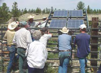 A tracking PV array replaced an old and unreliable windmill