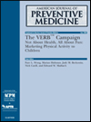 Cover image of the VERB Campaign Special Issue of the American Journal of Preventive Medicine
