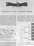 Punch card, key plate, and operating instructions