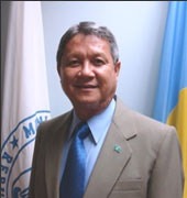 Palau Vice President Elias Camsek Chin