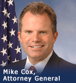 Attorney General Mike Cox. Read his biography.