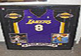 Kobe Bryant Framed Autographed Jersey
