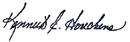 Signature of Kenneth E. Houchens